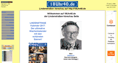 Desktop Screenshot of 18uhr40.de